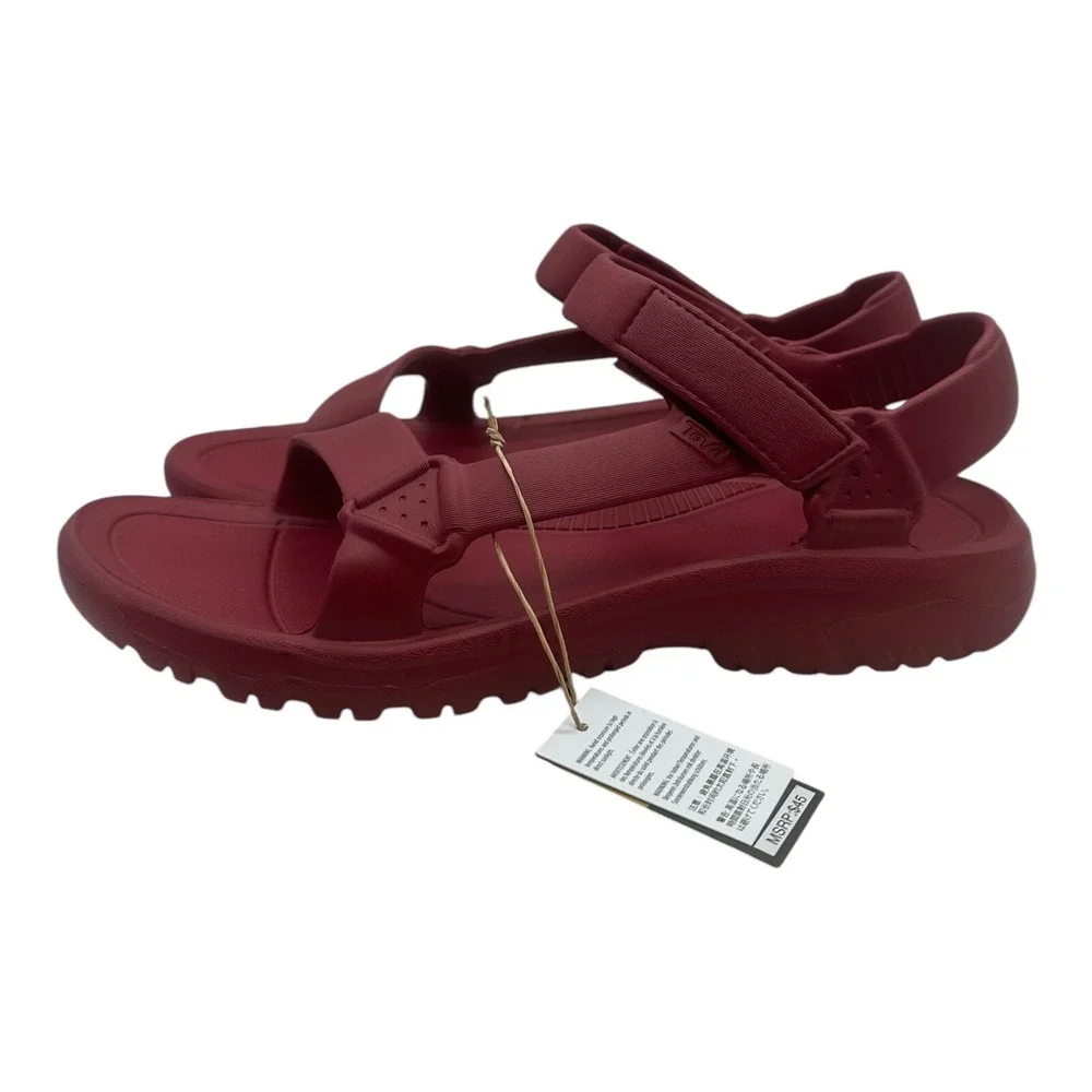 Teva Hurricane Drift Sandals‎ Men's Size 11 Red Double Strap Water Sport Foam